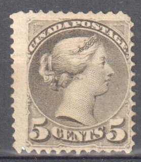 Canada #38 Mint F-VF NH Small Queen $1950.00