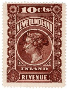 (I.B) Canada Revenue : Newfoundland Inland Revenue 10c