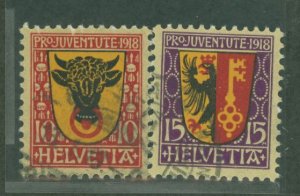 Switzerland #B10-B11  Single (Complete Set)