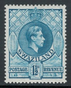 Swaziland 1938 King George VI 1 1/2p Scott # 29 MH