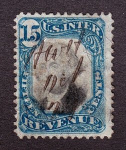 US R110 15c Internal Revenue Used F-VF appr SCV $75