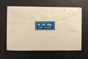 1950 Bombay India Airmail Cover to Los Angeles CA USA