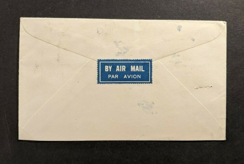 1950 Bombay India Airmail Cover to Los Angeles CA USA