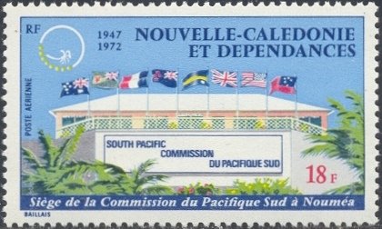 New Caledonia Scott #'s C87 MNH