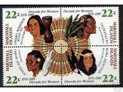 Marshall Islands 73a MNH DECADE For WOMEN