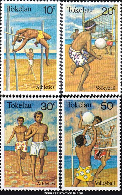 Tokelau Scott 77-80 Mint never hinged.