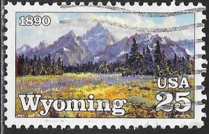 US 2444 Used - Wyoming Statehood Centennial