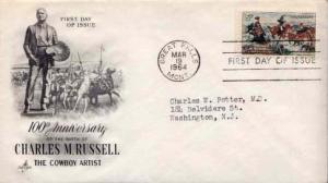 United States, First Day Cover, Art