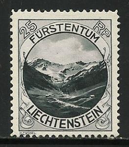 Liechtenstein # 98a,  Mint Never Hinge