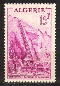 Algeria 1954 Inauguration of the Darguinah Hydropower Plant MNH