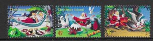 Christmas Island 422-24  1999 set 3  VF NH