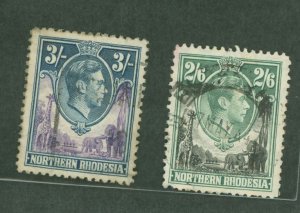 Northern Rhodesia #41-42  Single