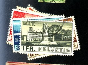 SWITZERLAND #216-8 238-41 USED FVF Cat $30