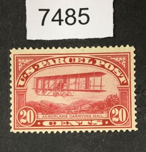 MOMEN: US STAMPS # Q8 MINT OG NH LOT #B 7485