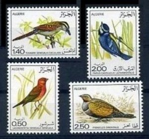 1976 Algeria 673-676 Algerian birds 12,00 €