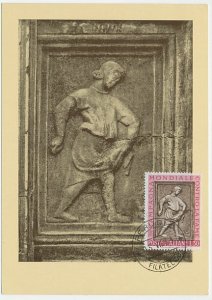 Maximum card Italy 1963 Sower 