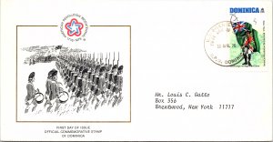 Dominica, Worldwide First Day Cover, Americana