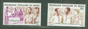 Benin #352-3 Mint (NH) Single (Complete Set) (Scouts)