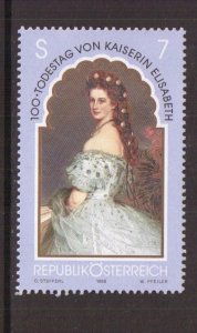 Austria   #1768  MNH   1998   Empress of Austria