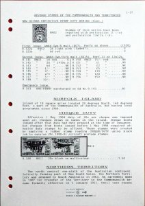 Priced Catalogue REVENUE STAMPS OF THE COMMONWEALTH OF AUSTRALIA & TERRITORIES