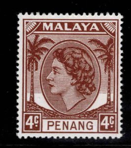 MALAYA Penang Scott 31 MH* from 1954-55 QE2 set