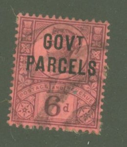 Great Britain #O34  Single