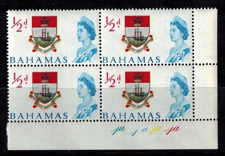 Bahamas 204 MNH XF BLK  bright  color