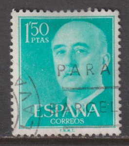 Spain 827 General Francisco Franco 1956