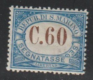 San Marino   SC J27 Mint Hinged