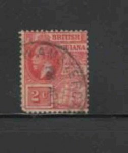 BRITISH GUINEA #192 1921 2c KING GEORGE V F-VF USED d