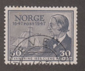 Norway 283 Cleng Pearson and Restaurationen.  1947