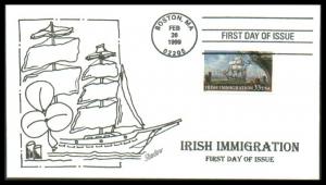 #3286 Irish Immigration Shadow FDC