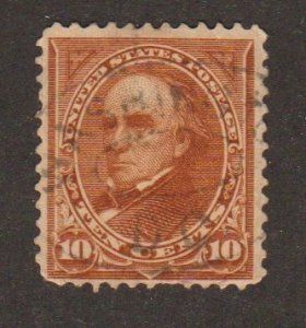 USA - Scott # 283 Webster - used