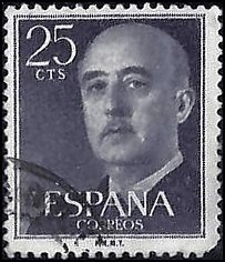 SPAIN   #818 USED (2)