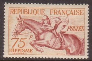 Scott #705 Equestrian MNH