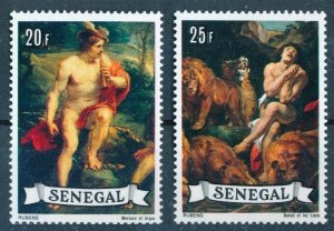 1977 Senegal 641-642 400 Years Artist Peter Paul Rubens