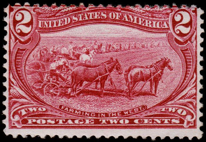 United States Scott 286 (1898) Mint H F, CV $22.50 D