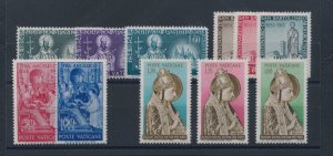 1955 Vatican, New Stamps, Complete Vintage 11 values, MNH **