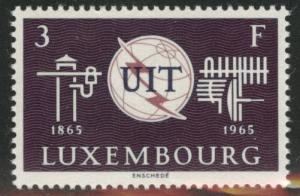 Luxembourg Scott 431 MNH** 1965 ITU stamp