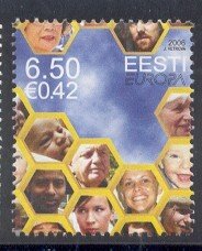 Estonia Sc 544 2006 Europa stamp mint NH