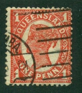 Queensland 1897 #113 U SCV(2024) = $0.40