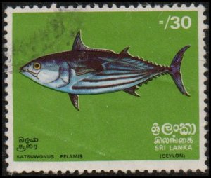 Sri Lanka 475 - Used - 30c Skipjack Tuna (Bonito) (1972) (cv $1.60)