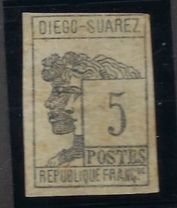 Diego Suarez SC#6 Mint Soft Colors F-VF SCV$225.00...Awesome Look!!