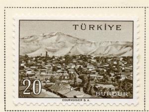 Turkey 1958 Early Issue Fine Mint Hinged 20K. 091552