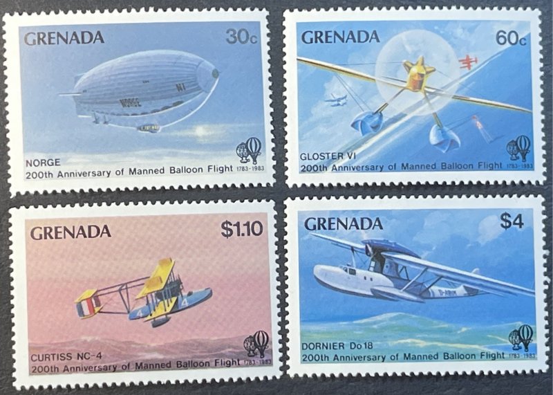 GRENADA # 1170-1173-MINT/NEVER HINGED--COMPLETE SET--1983