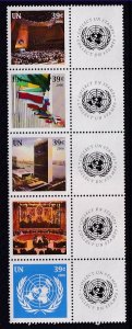 UN New York 898-902 MNH VF