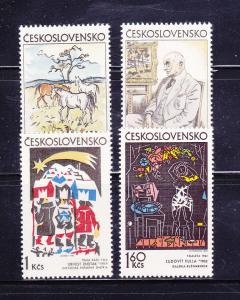 Czechoslovakia 1806, 1808-1810 MNH Graphic Art