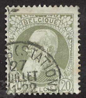 1905 King Leopold 2, Belgium 20c  (LL-3)