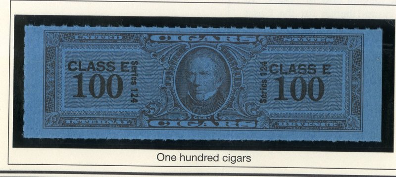 US TC2564a UNUSED BIN $2.00 CIGAR STAMP CLASS E SERIES 124 1954