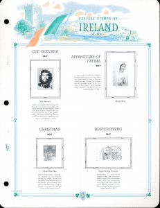 WHITE ACE 2017 Ireland Singles Simplified Stamp Album Supplement IRE-60